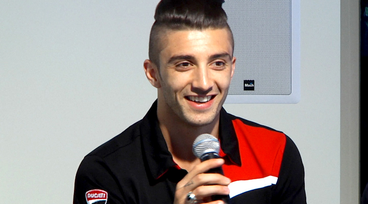 Εγκαίνια Αthens Ducati Store: Andrea Iannone, Pramac Racing Team