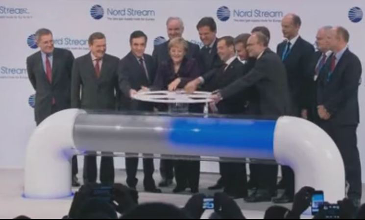 Εγκαινιάσθηκε ο αγωγός φυσικού αερίου Nordsteam