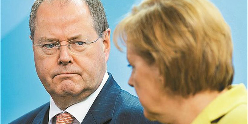 Ανταλλαγή απόψεων παρά «μάχη» το ντιμπέιτ μεταξύ Στάινμπρουκ-Μέρκελ