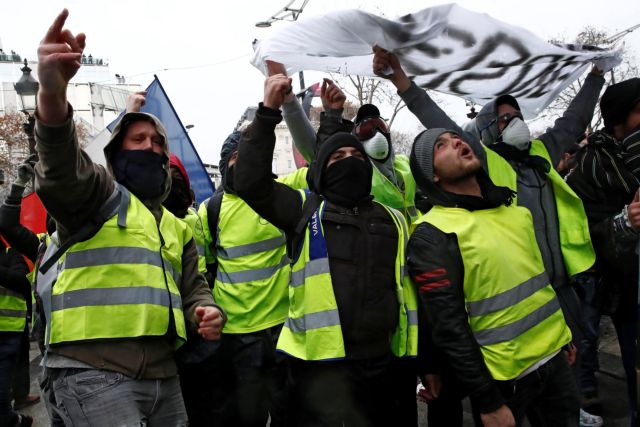 Βρυξέλλες: 70 συλλήψεις στη διαδήλωση των «κίτρινων γιλέκων»