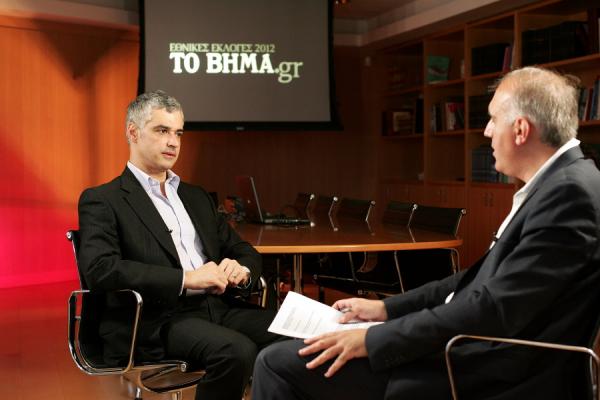 ΒΗΜΑ TV: Συνέντευξη του Αρη Σπηλιωτόπουλου