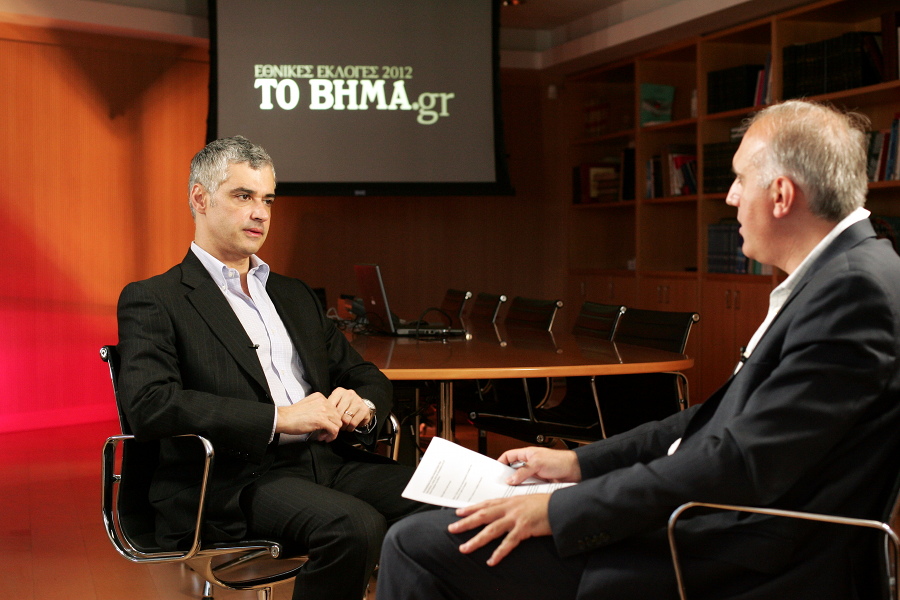 ΒΗΜΑ TV: Συνέντευξη του Αρη Σπηλιωτόπουλου