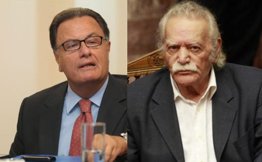 Μ.Γλέζος και Π.Παναγιωτόπουλος στο mega