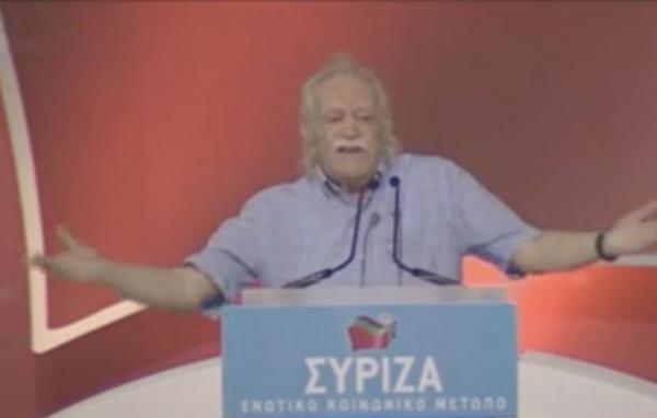 Αιχμηρή παρέμβαση Γλέζου κατά της διάλυσης των συνιστωσών