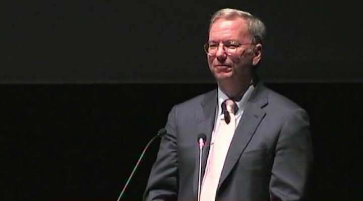 Η ομιλία του εκτελεστικού προέδρου της Google, Ερικ Σμιντ, στο Μέγαρο Μουσικής