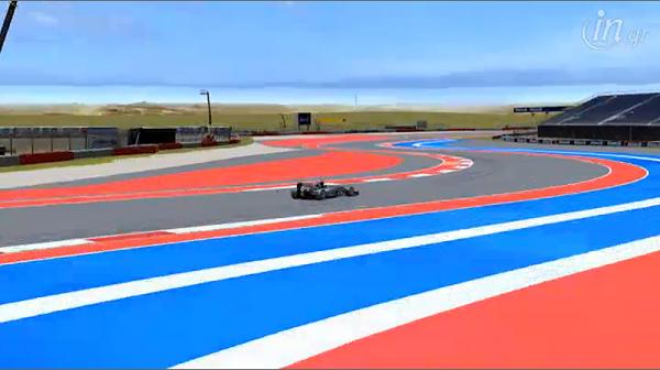 Ο Lewis Hamilton μάς ξεναγεί στην πίστα του Austin