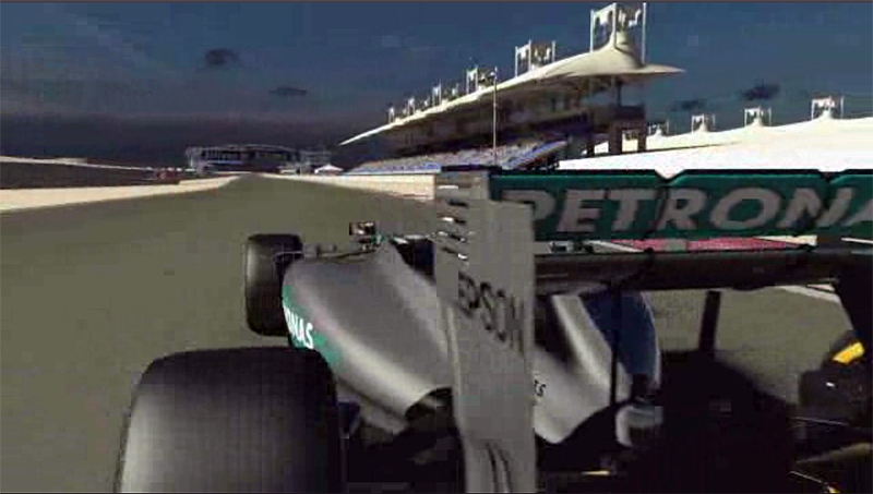 Ο Lewis Hamilton μάς ξεναγεί στο circuit του Μπαχρέιν