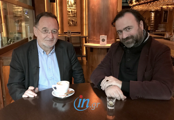 Ο Δημήτρης Μανιάτης συναντά τον Παναγιώτη Λαφαζάνη