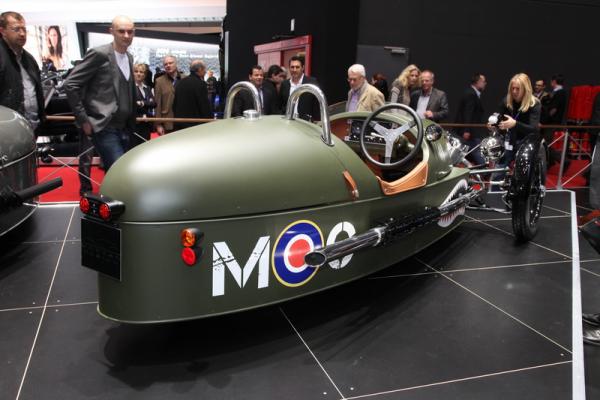81e Salon International de l’ Auto – Geneve 2011: Morgan 3 Wheeler