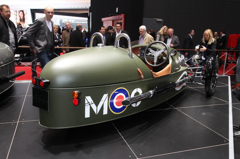 81e Salon International de l’ Auto – Geneve 2011: Morgan 3 Wheeler