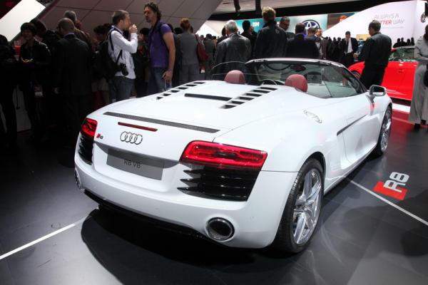 Διεθνής Έκθεση Αυτοκινήτου – Παρίσι 2012: Audi R8 Spyder