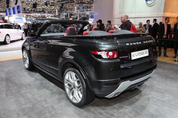Έκθεση Αυτοκινήτου Γενεύης 2012: Range Rover Evoque Convertible Concept