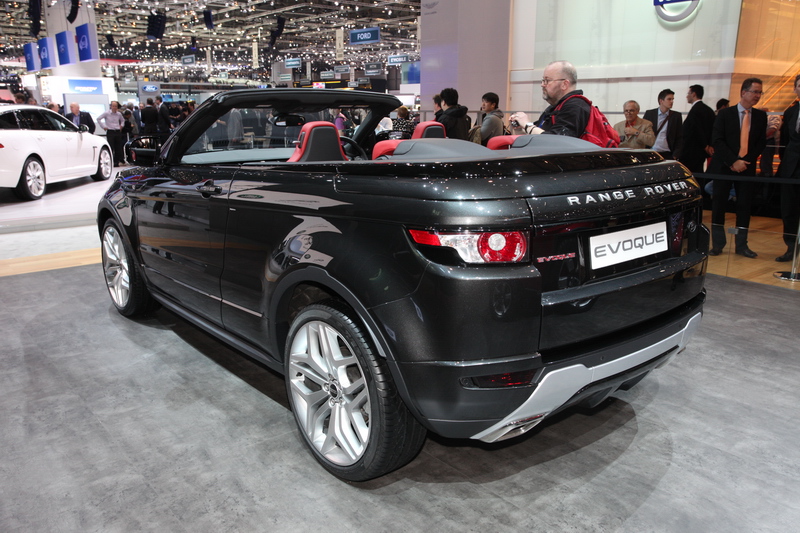 Έκθεση Αυτοκινήτου Γενεύης 2012: Range Rover Evoque Convertible Concept