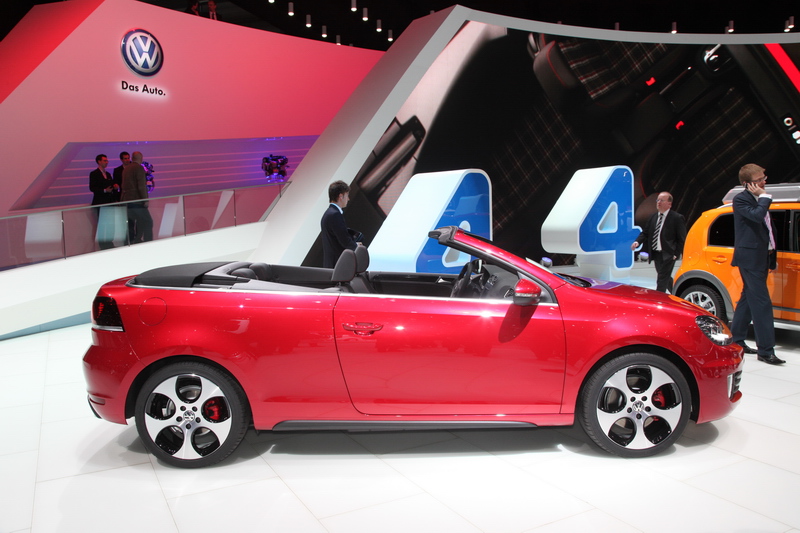 Έκθεση Αυτοκινήτου Γενεύης 2012: VW Golf GTI Cabriolet