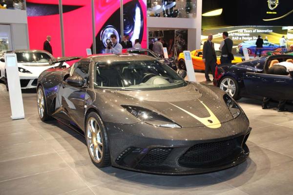 Έκθεση Αυτοκινήτου Γενεύης 2012: Lotus Evora GTE Formula 1 Edition