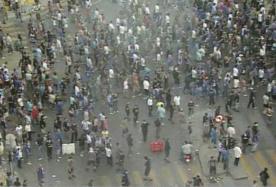 Ειρηνικά εξελίσσεται η πορεία των οπαδών του Ηρακλή