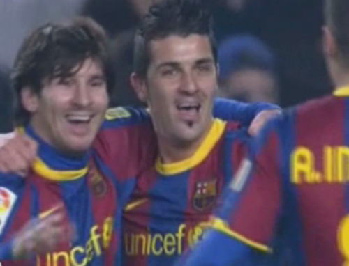 Σόου του Μέσι, περίπατος της Μπαρτσελόνα