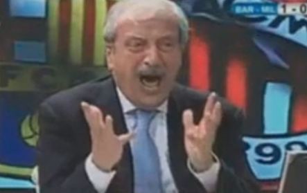 Το ξέσπασμα Ιταλού δημοσιογράφου στον αγώνα Μίλαν-Μπαρτσελόνα