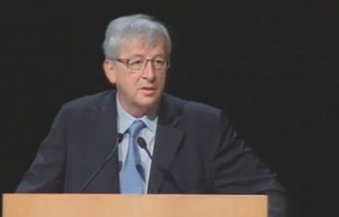 Απόσπασμα από την ομιλία του Ζαν Κλοντ Γιούνκερ στο Μέγαρο Μουσικής