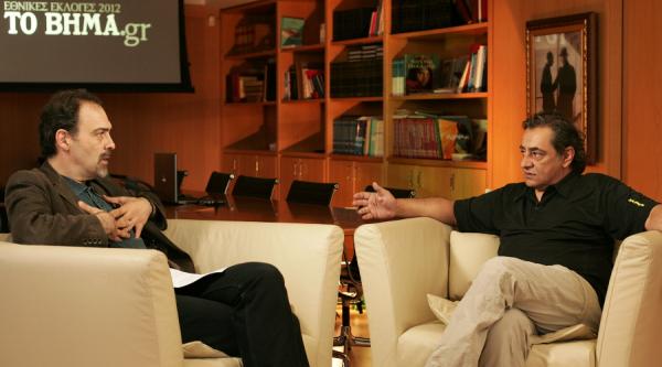 ΒΗΜΑ TV: Συνέντευξη του Αντώνη Καφετζόπουλου