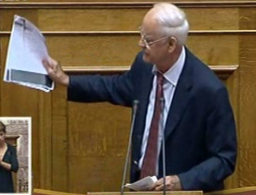 Καταψηφίζει το άρθρο για τη διαιτησία ο Απόστολος Κακλαμάνης