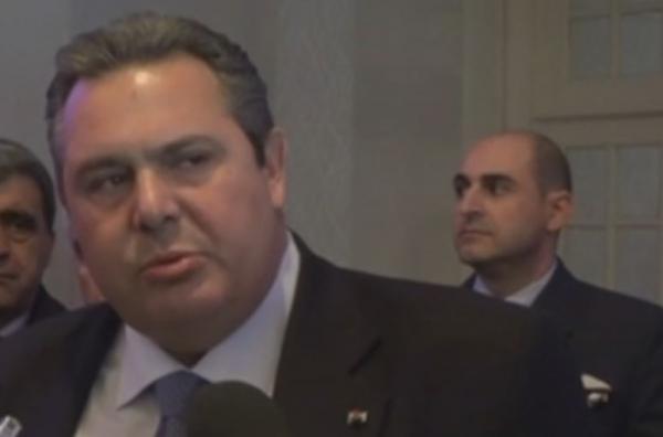 Καμμένος: Συνεκμετάλλευση με τις ΗΠΑ των ενεργειακών αποθεμάτων στο Αιγαίο