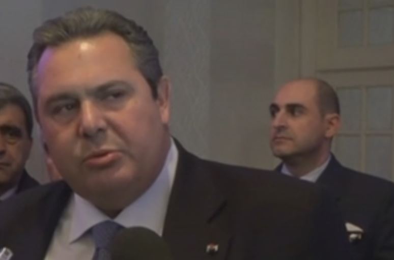 Καμμένος: Συνεκμετάλλευση με τις ΗΠΑ των ενεργειακών αποθεμάτων στο Αιγαίο