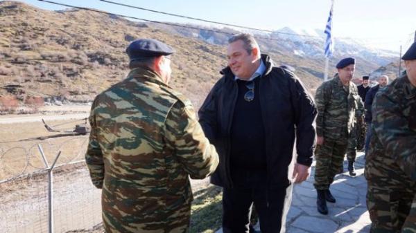 «Θεατρινισμοί» Καμμένου στα σύνορα με την ΠΓΔΜ