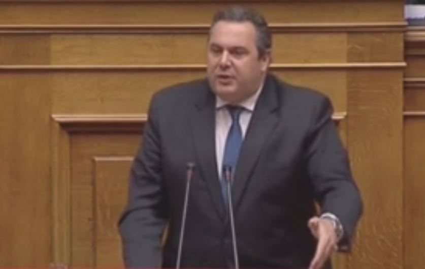 Υπέρ της άρσης ασυλίας του Πάνου Καμμένου η Βουλή