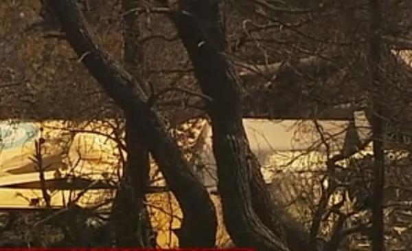 Συγκλονιστικές εικόνες από το Καναντέρ που έκανε αναγκαστική προσχείωση στη Βοιωτία