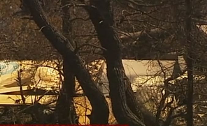 Συγκλονιστικές εικόνες από το Καναντέρ που έκανε αναγκαστική προσχείωση στη Βοιωτία