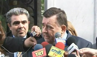 Τρεις όρους έθεσε ο Γ. Καρατζαφέρης για να στηρίξει τη νέα κυβέρνηση