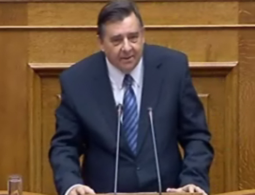 Ο κ. Καρατζαφέρης έκανε λόγο για αύξηση του παραεμπορίου