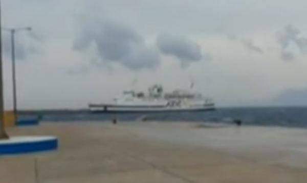 Ταλαιπωρία δίχως τέλος για τους επιβάτες του «Βιτσέντζος Κορνάρος»