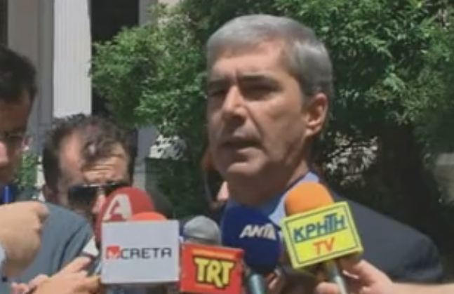 Δηλώσεις Σ.Κεδίκογλου μετά τη σύσκεψη των πολιτικών αρχηγών