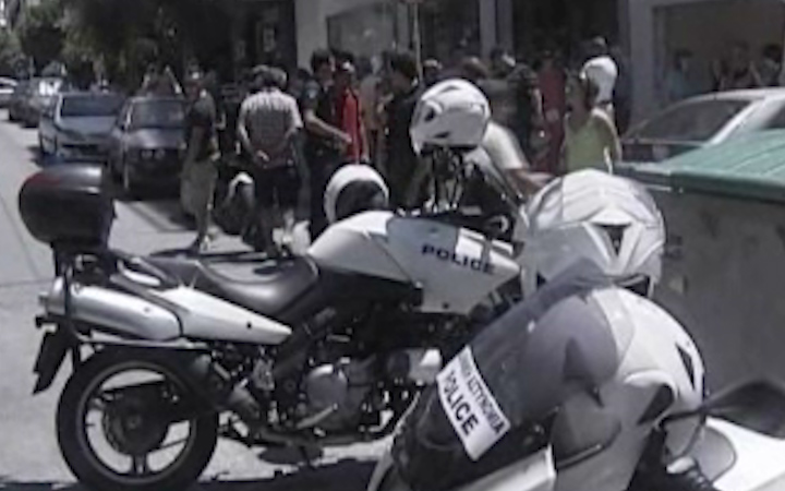 Η ομάδα ΔΙΑΣ καταδίωξε και συνέλαβε ένοπλους ληστές στο Κερατσίνι