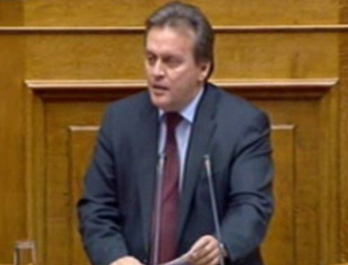 Διαχώρισε τη θέση του από τις πρακτικές της ΝΔ ο βουλευτής Ηλείας Γιώργος Κοντογιάννης