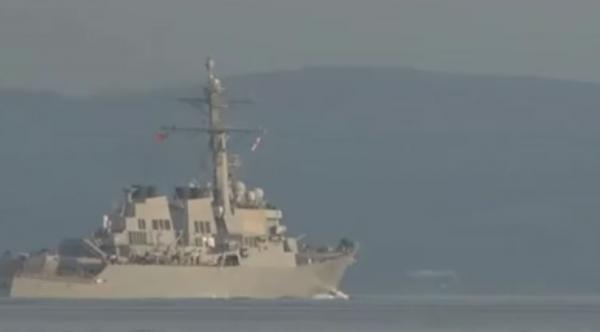 Στα στενά Καφηρέα έφτασε τουρκική κορβέτα