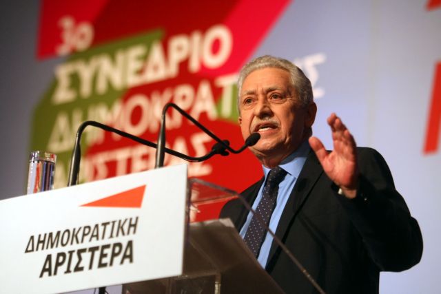 Φ.Κουβέλης: Δεν ψηφίζουμε για πρόεδρο, καλύτερα εκλογές