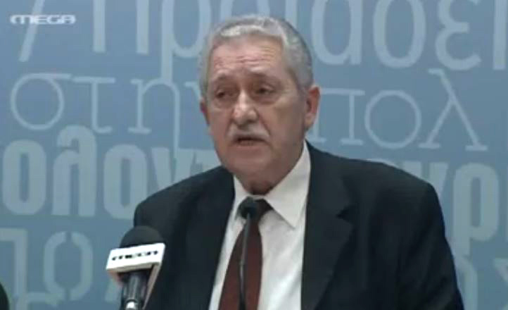 Κουβέλης: Δεν υπάρχουν οι προϋποθέσεις για συνεργασία με τον ΣΥΡΙΖΑ