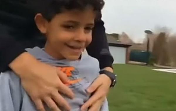 Εικόνες από… Κριστιάνο junior