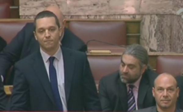 Δριβελέγκας προς Κασιδιάρη: Είστε τραμπούκοι και φασίστες