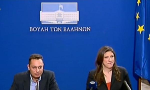 Αποστάσεις κρατά η κυβέρνηση από τις δηλώσεις της Ζωής Κωνσταντοπούλου