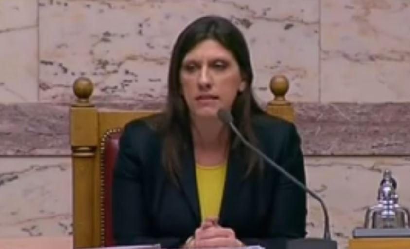 «Φωτιές» άναψε στη Βουλή πρωτοβουλία της Ζωής Κωνσταντοπούλου