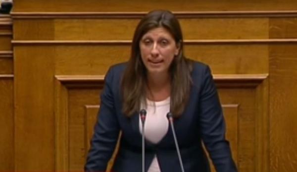 Ένταση στη Βουλή με Κωνσταντοπούλου – Τριαντάφυλλο