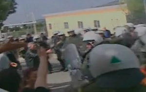 «Ενταση» στην Αμυγδαλέζα για το κέντρο κράτησης μεταναστών