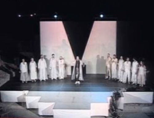 Μαρκουλάκης και Καραμπέτη «εγκαινιάζουν» το αρχαίο θέατρο της Ηφαιστείας στη Λήμνο