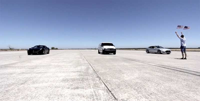 Ένας αγώνας ταχύτητας με απρόσμενο νικητή το Mercedes-Benz Vito