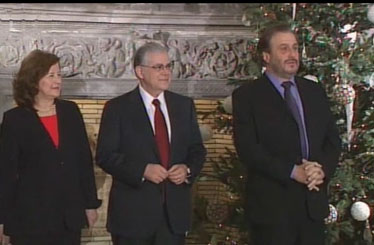 Ήχοι από κάλαντα στο Μέγαρο Μαξίμου