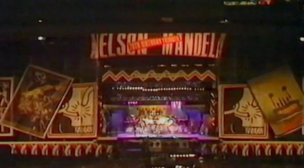 Από την ιστορική συναυλία για τα 70ά γενέθλια του κρατούμενου «46664», Νελσον Μαντέλα